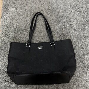 Guess Black Embossed Women's Tote